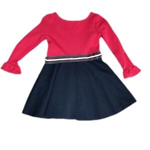 Polo Ralph Lauren Red and Black Kids Dress